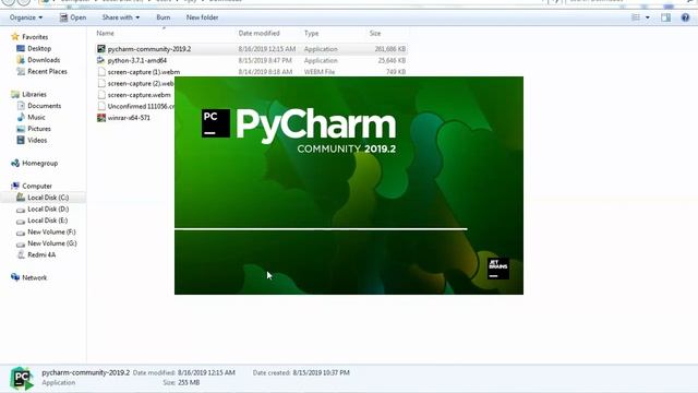 How to create project folder and File in Pycharm and Python Code in Pycharm смотреть онлайн