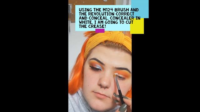 ORANGE PEEL MAKEUP TUTORIAL!! смотреть онлайн