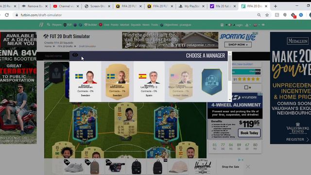 FIFA 20 Draft Simulator смотреть онлайн