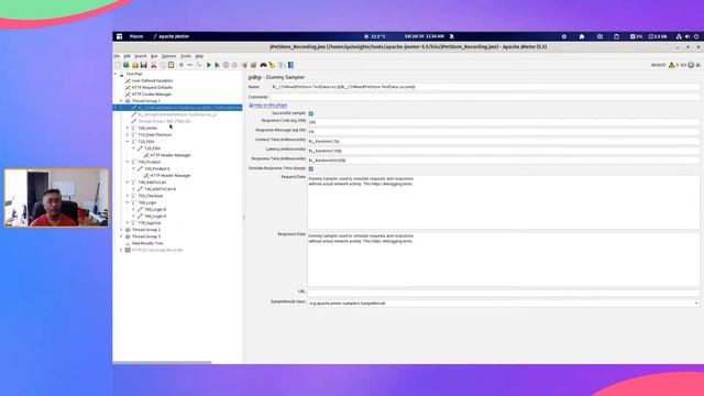 Data Parameterization in JMeter смотреть онлайн