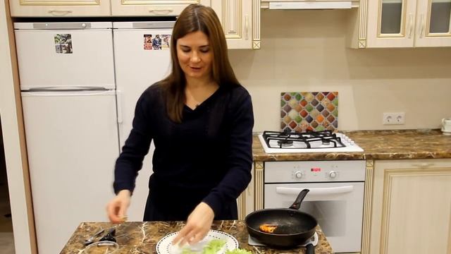 САЛАТ с КРАСНОЙ ИКРОЙ, креветками, рыбой и цитрусовыми! смотреть онлайн