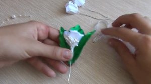 Бутоньерка для жениха своими руками. Мастер-класс.