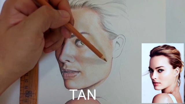 Realistic Drawing Tutorial for Beginners (CRAYOLA Colored Pencil) | BMD Portraits смотреть онлайн