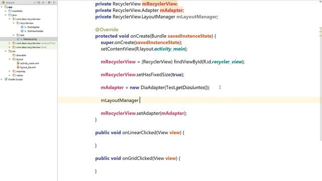 Android RecyclerView - Layout Managers смотреть онлайн
