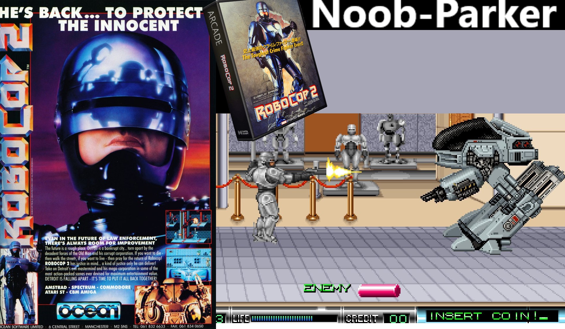 RoboCop 2 arcade полное прохождение. смотреть онлайн