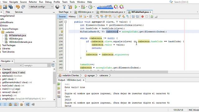 Implementar una tabla Hash en Java смотреть онлайн