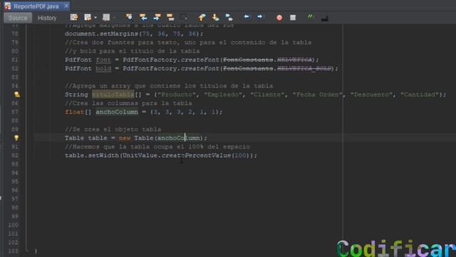 Reporte PDF con iText 7, Java y MySQL смотреть онлайн