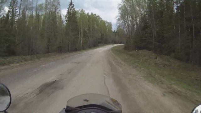 GoPro:До Карелии на мотоциклах.День 3-й 2/2 (2014г.) / Kawasaki KLR 650 смотреть онлайн