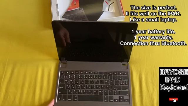 Unboxing & Review BRYDGE Keypad IPAD 10.2” (7th Generation) смотреть онлайн
