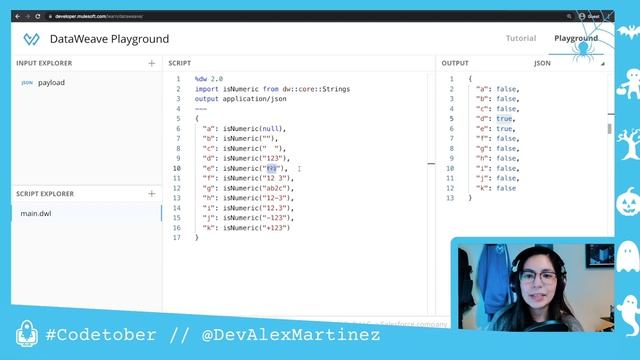 DataWeave isNumeric function (Strings module) | #Codetober 2021 Day 14 смотреть онлайн