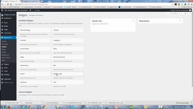 How To Do Login Settings Sidebar Plugin For WordPress Website смотреть онлайн
