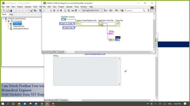 Create Application file (.exe) Using LabVIEW (Example 4) смотреть онлайн