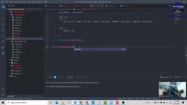 Django Ajax CRUD in Bangla ~Part 10 ~ Delete Operation with jQuery Ajax Django . смотреть онлайн