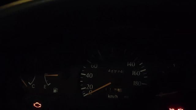 Starting A Toyota Starlet Ep91 With -32. Without Preheating