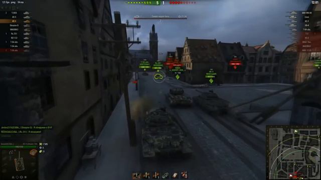 Клан COBA_ #Химмельсдорф #Укрепрайон 27.01.17 [ World of Tanks ] смотреть онлайн