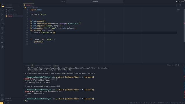 Creating CLIs in Python with Click смотреть онлайн