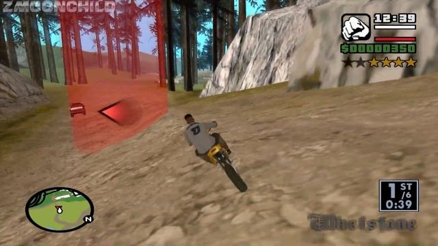 Chain Game 48 mod - GTA San Andreas - How to do Dirtbike Danger at the beginning of the game смотреть онлайн