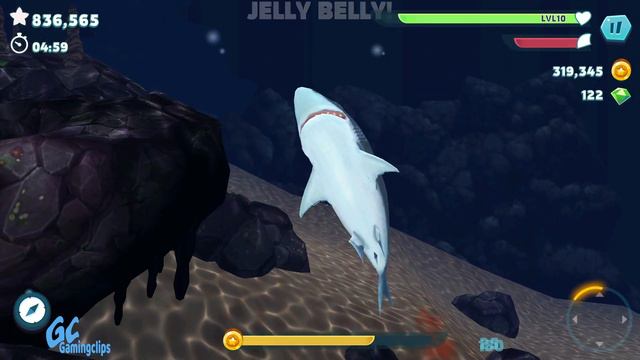 GREAT WHITE SHARK max level in Hungry Shark Evolution смотреть онлайн