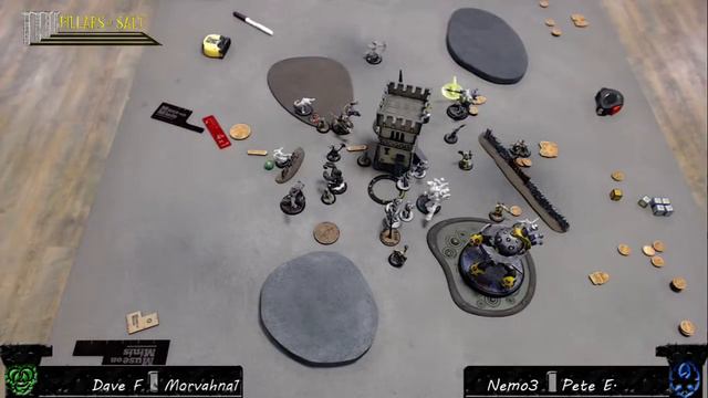 Warmachine & Hordes - Circle Orboros (Morvahna1) vs Cygnar (Nemo3) - 50 point Battle Report смотреть онлайн
