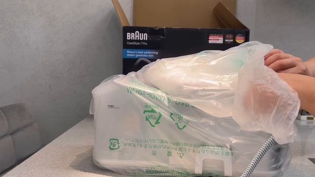 Распаковка парогенератора Braun IS 7155 WH ?? смотреть онлайн