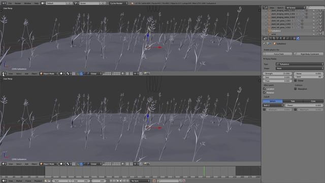 Movie Scene Creation in Blender 3D на русском языке 18 как воспроизвести движение растений смотреть онлайн