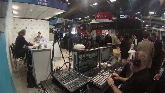 theCUBE - Oracle OpenWorld 2014 - Cisco Booth Studio - Time-lapse смотреть онлайн