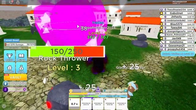 Playing as a noob in God Simulator 2 (Roblox) смотреть онлайн