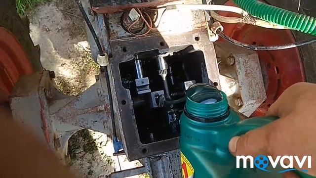 необычный способ замены масла в кпп гросхоппера )))) смотреть онлайн