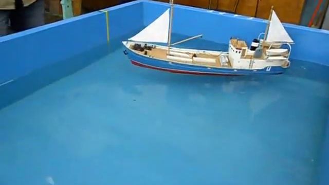 Модель траулера СРТ-300 смотреть онлайн