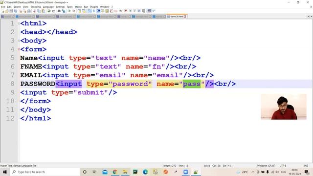 Web Form, Autocomplete attribute in HTML, Autofocus, Min, Max, Maxlength, Method (Get, Post) смотреть онлайн