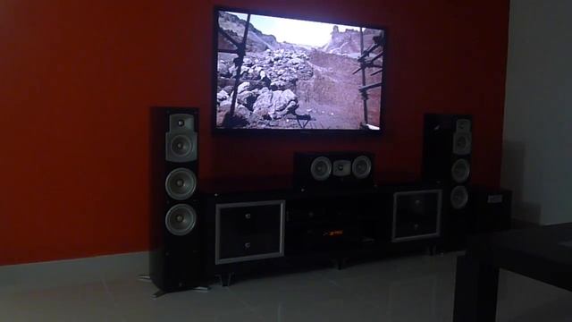 Yamaha NS-555,C444,333 + YST-SW315 смотреть онлайн