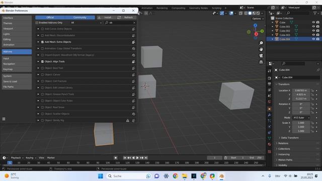 выравнивание по осям xyz #blender 3d #графический дизайн смотреть онлайн