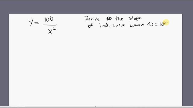 How to Derive an Indifference Curve смотреть онлайн