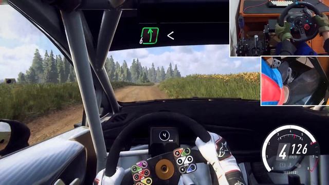 DiRT Rally 2.0 - Ford Fiesta R5 MK II - Jezioro Lukie , Poland - G29 | Sequential смотреть онлайн