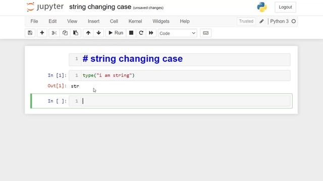String Functions in Python-How to change the case of strings python-Python tutorial for beginners смотреть онлайн