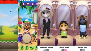 Моя говорящая Анджела Семья кошечки Милы Детский сад, школа, работа. Анжела и Том 2