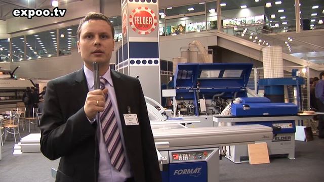 Оборудование Felder Group на выставке Woodex смотреть онлайн