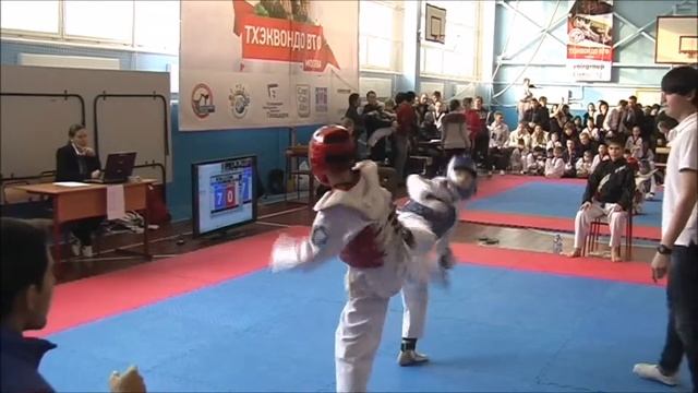 Taekwondo WTF. Первенство МЦ Галерис 26.01.2014 Гейдаров-Жеков смотреть онлайн