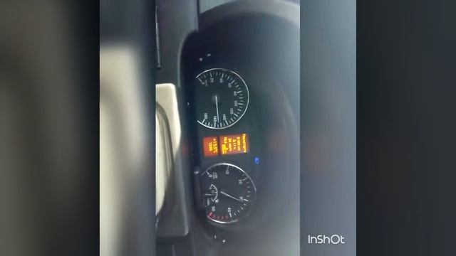 Макс скорость 316 спринтера, с грузом. Общий вес пять тонн.