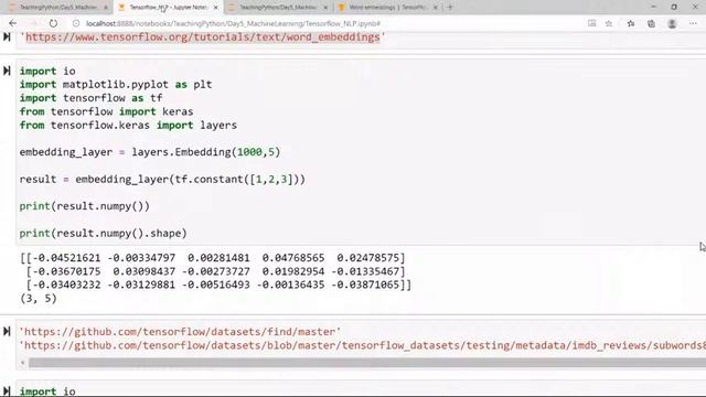 Day 5 (11/9/2020) : Machine Learning with Python смотреть онлайн
