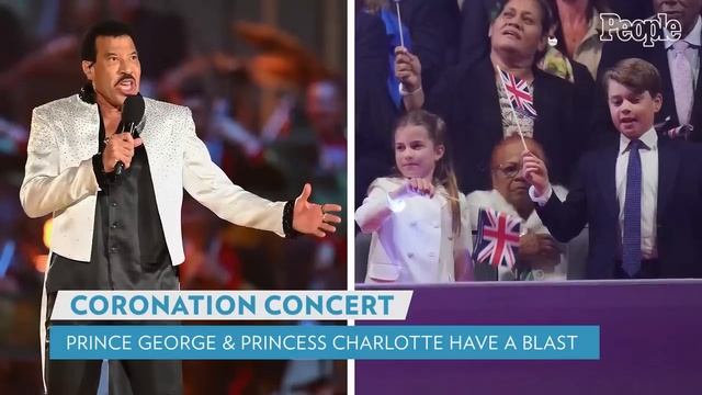 Prince George And Princess Charlotte Dance Along To Lionel Richie At Coronation Concert | PEOPLE