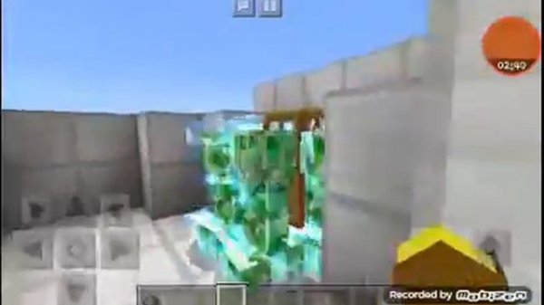 Как создать заряженного крипера в mincraft