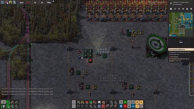 Factorio: Unit Tests Showcase смотреть онлайн