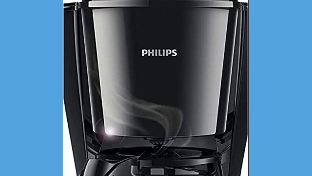 PHILIPS Drip Coffee Maker HD7432/20, 0.6 L, Ideal for 2-7 cups, Black, #cofee #philips #online смотреть онлайн