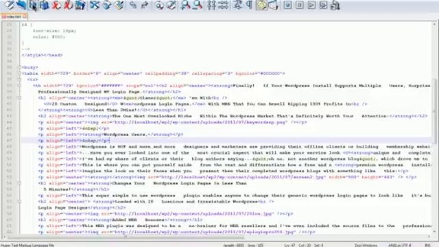 Easy HTML to WP Tutorial смотреть онлайн