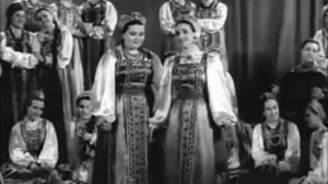 Уральский народный хор - небо темно синее.