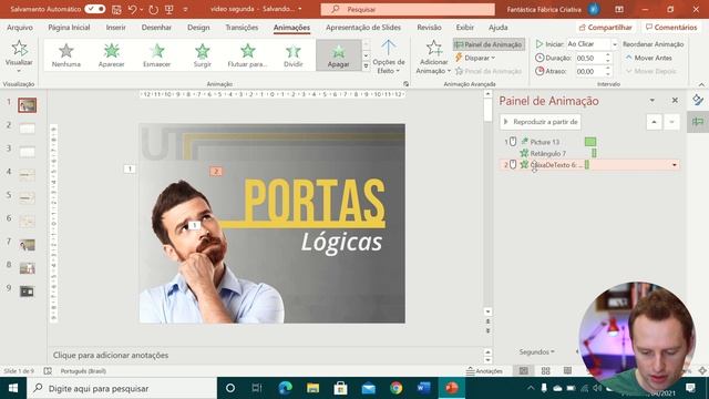 Como criar uma apresentação de Powerpoint criativa usando o template pronto do seu trabalho! смотреть онлайн