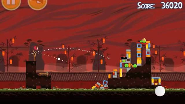 Angry Birds Season 1-5 year of the dragon 2012 walkthrough 3 stars video HD gameplay.m4v смотреть онлайн