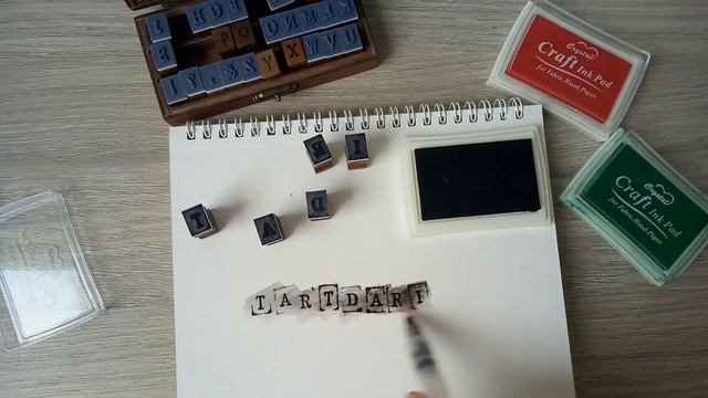 Распаковка посылки с Aliexpress. Алфавитные штампы чернильные подушечки смотреть онлайн