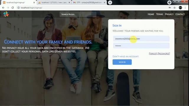 Signup login and forgot password complete system using html css JavaScript and php смотреть онлайн